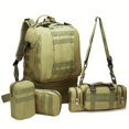 thumbnail image 1 of 4 In 1 Combination Backpack Outdoor Backpack Hiking Mountaineering Shoulder Bag, Oversized Backpack, Waterproof Outdoor Military Backpack, 1 of 5