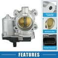 thumbnail image 4 of Unique Bargains 1 Pcs Throttle Body  for Buick Encore 1.4L L4 - Gas 2016 Replace No.12644239/12675730, 4 of 6