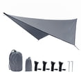 thumbnail image 1 of Canopy Impermeable Tarpaulin Tarpaulin Rhombus Ultralight Garden Camping Portátil Portátil PROTECTOR PROTECTOR REBELLERS DE VIAJE Advancent OD003596-03B, 1 of 5