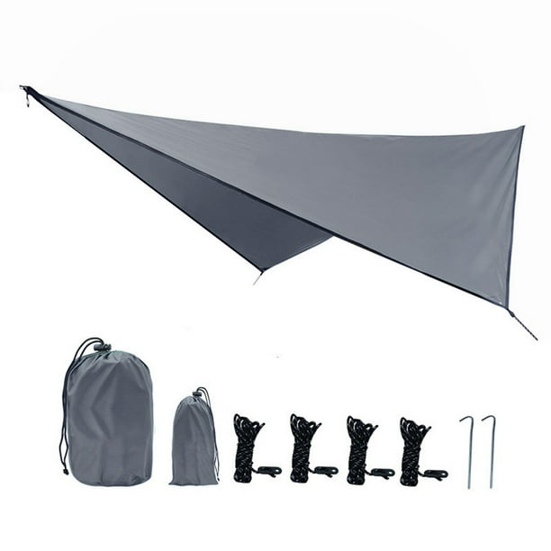 Canopy Impermeable Tarpaulin Tarpaulin Rhombus Ultralight Garden Camping Portátil Portátil PROTECTOR PROTECTOR REBELLERS DE VIAJE Advancent OD003596-03B