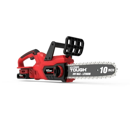 Hyper Tough 20V Max Cordless 10-Inch Self-Lubricating Chainsaw (Best Small Chainsaw On The Market)