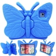 thumbnail image 1 of iPad 10th Generation Case for Kids, iPad 10th Gen 10.9 2022 Butterfly Case with Kickstand Light EVA Full Body Drop Protective Rugged Shockproof Child Proof iPad 10th Gen Kids Case,Rose, 1 of 6