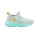 thumbnail image 3 of Tenis Textil Charly® Tipo Calcetin Para Niña Color Gris Aqua gris 18.5, 3 of 6