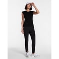 thumbnail image 3 of Avia Women's Ribbed Top with Cap Sleeves, Sizes XS-XXL, 3 of 6