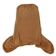 thumbnail image 2 of Home Soft Things Faux Fur Bedrest Pillow Cover Large Size - Umber - 28" x 30" x 17", 2 of 9