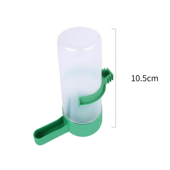 Fiudx Comedero Automático para Pájaros, Dispensador de Comida y Agua Colgante, Diseño Seguro y No Tóxico, Fácil Instalación, Apto para Loros, Periquitos y Cacatúas, Varios Tamaños, 8,3-13,3 Cm