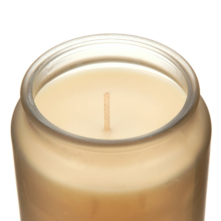 Better Homes & Gardens Creamy Tahitian Coconut Frosted Glass Jar Candle, 14  oz