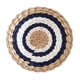 thumbnail image 3 of Decoración de pared de cesta tejida, cestas de pared tejidas colgantes, cestas de hierba marina, cestas de pared Boho, cestas de tejido circular rústico plano para sala de estar 30 cm estilo A Macarena Cestas de pastos marinos, 3 of 8