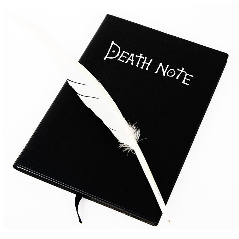 Deathnote notebook: Inspired From The Real Deathnote - Deathnote With Rules  - Size 6 x 9 - 110 pages - Black Notebook - anime notebook - Daily