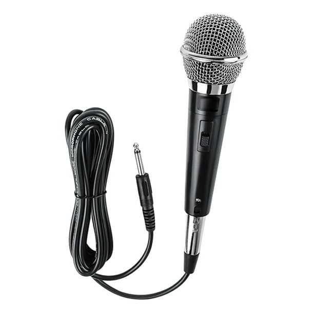 MicróFono de Karaoke MIC Handheld Dynamic Wired MicróFono DináMico Clear Voice para Karaoke Vocal Music Performanc