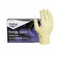 thumbnail image 2 of ProWorks® Latex PwdFree 8 Mil Total Grip Exam Gloves, Natural Lrg - Box of 100, 2 of 3
