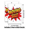 thumbnail image 2 of Moving Sale (24" X 36") Vinyl Decal Only (Pack of 2) |Sign|Sticker|Poster, 2 of 4