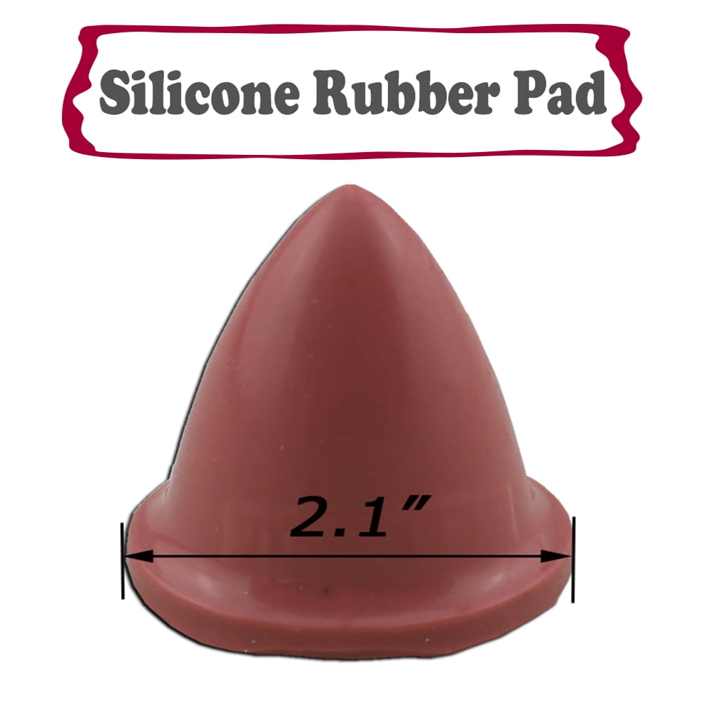 TECHTONGDA Printing Rubber Pad Silicone Head 1.2 Soft 