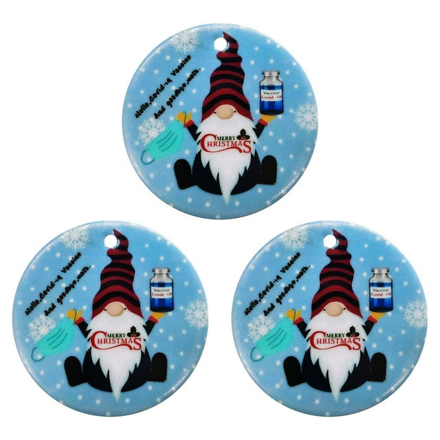 Adecuado para decorar adornos navideños en la puerta de la corona del árbol de Navidad. Wmkox8yii gf9719