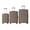 Brown, variant on Avobird 3-Piece 20''24''28'' Hardshell Luggage Sets for Business, Trip, Lightweight Suitcase with Rolling Wheels TSA Lock & Moulded Corner, Yellow