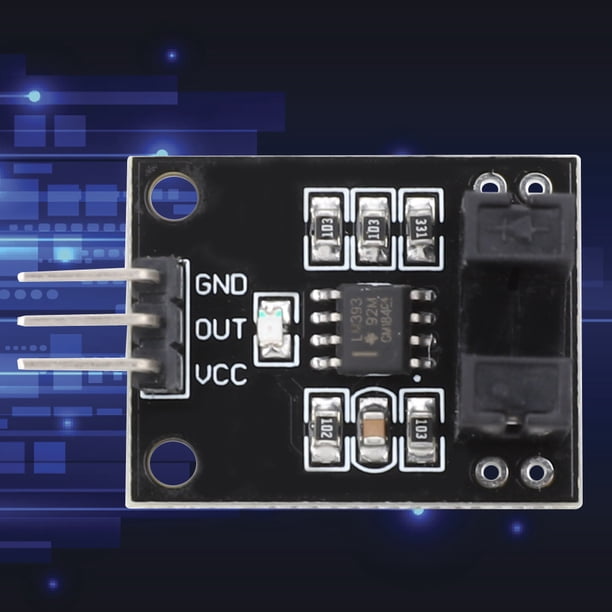 Módulo de sensor fotoeléctrico infrarrojo Fugacal Para conteo de pulsos Módulo de sensor fotoeléctrico infrarrojo Fugacal Para conteo de pulsos
