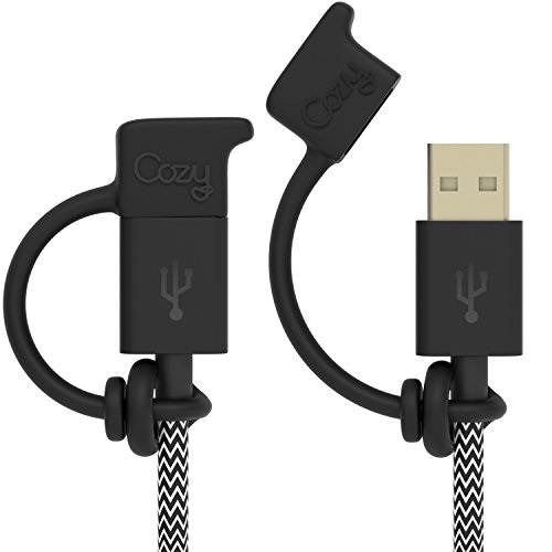 cozy usb caps/covers for usb a cables with dust protection, protects