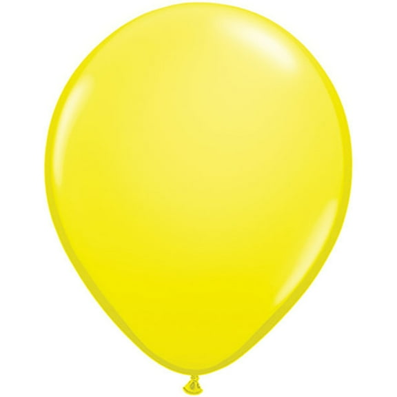 12 Qualatex Yellow Balloons 16"