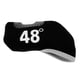 thumbnail image 5 of Funda de repuesto para putter de golf - 7 grados (48 degree, 50 degree, 52 degree, 54 degree, 56 degree, Negro de 48 grados, 5 of 9