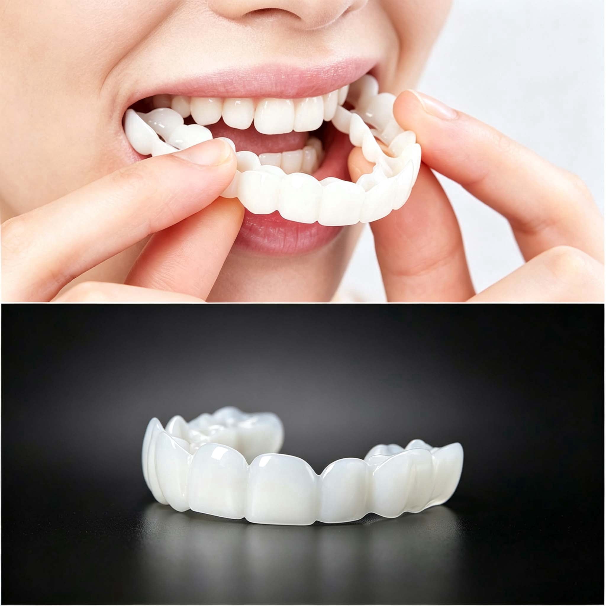 Instant Smile, Comfort Fit Snap On Veneers, Ultra Thin Cosmetic