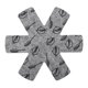 thumbnail image 1 of Protectores de ollas y sartenes Uxcell, paquete de 3, separador de ollas de 260 mm para apilar, gris, 1 of 6