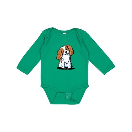 

Inktastic KC Cavalier Spaniel Gift Baby Boy or Baby Girl Long Sleeve Bodysuit