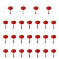 thumbnail image 1 of yuksok Lanternes Chinoises Mini Rouges Porte-Bonheur en Flocage pour Maison Bateau Dragon Festival du Printemps 25 Pcs, 1 of 9