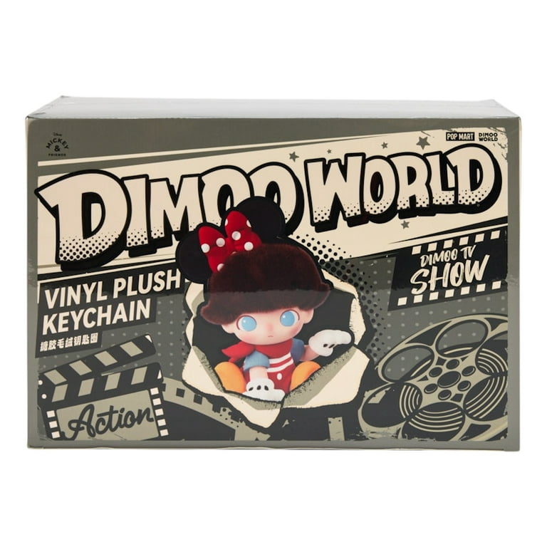 Pop Mart DIMOO World x Disney Series Vinyl Plush Keychain