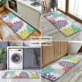 thumbnail image 6 of Yellow Floral and Petal Pattern Kitchen Rug Mat,Kitchen Runner Rugs Non Skid Washable,Decorative Kitchen Floor Mats for Kitchen,Sink,Laundry,17"x47.2", 6 of 7