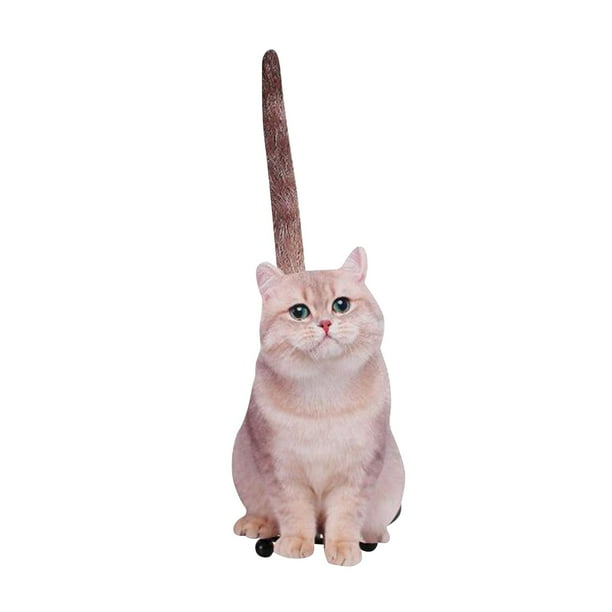 Soporte de papel higiénico de animales, soporte de almacenamiento de papel tisú, decoración de baño de dibujos animados, toallero de Metal para Bar y Gato