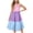 Light Blue, variant on Little Girls Casual Sleeveless Dresses Summer Swing Twirly Sundress Kids 3D Cute Sun Dress 4-8T Light Purple,Size 6-7 Years