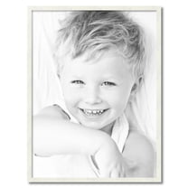 ArtToFrames 27x36 inch White Picture Frame, White 27" x 36" Wood Poster Frame (WOM-5140) 1234
