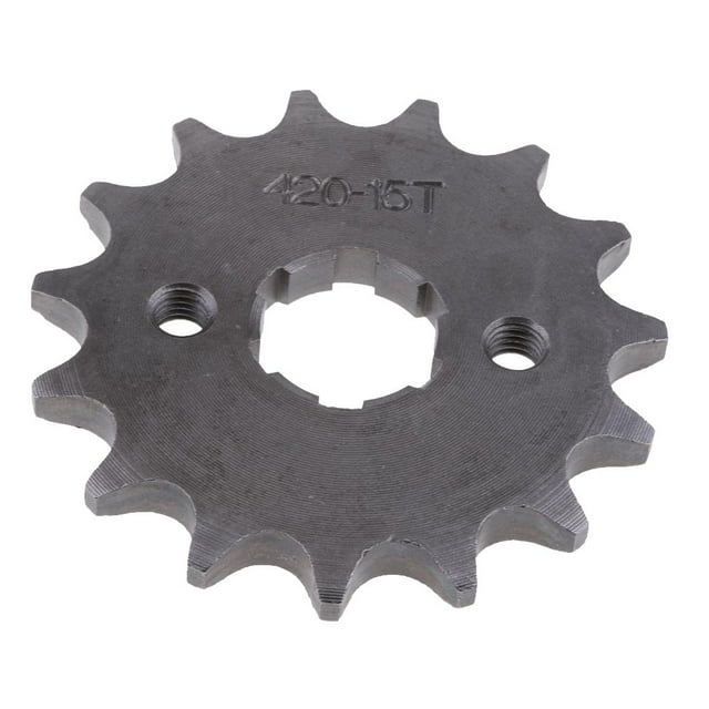 15t 15 diente 20mm 420 cadena diente piñón delantero para 125cc 140cc pit dirt bike