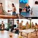 thumbnail image 5 of Juego de Ping Pong Bluelander con Red Extensible, 2 Raquetas y 6 Pelotas, Set Portátil con Bolsa, 5 of 5