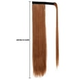 thumbnail image 3 of xiaxaixu Extensions de Cheveux Queue de Cheval Longue Naturelles Douces à Enrouler Droites à Clip pour Femmes, 3 of 8