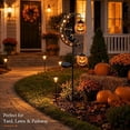 thumbnail image 5 of Solar Halloween Pumpkin Black Cat Moon Garden Stake Light, Solar Lights Garden Decor for Walkway Yard Patio Lawn, Hanging Jack-o'-Lantern for Fall Party Halloween Decorations Outdoor, 5 of 8