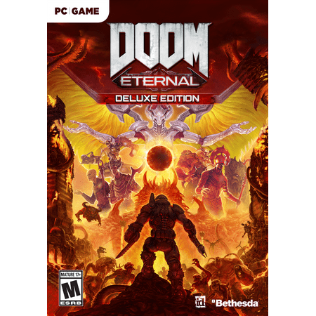 Doom Eternal Deluxe Edition, Bethesda Softworks, PC: Pre-Order Bonus (Best Two Player Pc Games)