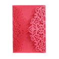 thumbnail image 1 of Tarjetas de invitaciones de boda europeas, tarjetas de felicitación de negocios de encaje Floral, recuerdos de cumpleaños, decoración de fiesta de boda y ducha, 25/50 piezas, 1 of 4