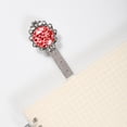 thumbnail image 2 of Valentine's Day Vintage Silver Lace-Edged Bookmark: Gift for Readers and Book Lovers, 2 of 5