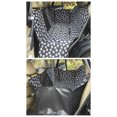 thumbnail image 3 of Funda para asiento de coche para perros y mascotas, doble Oxford, hamaca de viaje para mascotas, impermeable, alfombrilla protectora para asiento trasero, huellas de patas, 3 of 5