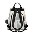 thumbnail image 2 of FORMRS Women's Travel Backpack Purse Anti-Theft Hidden Pockets Casual Shoulder Bag, Whimsical Rabbits, 2 of 7