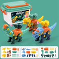 thumbnail image 2 of Dinosaur Stem Toy Set: Funny Cute Take Apart Dinosaur Toy Dinosaur Building Toy, 2 of 10