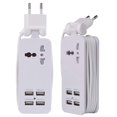 thumbnail image 1 of Gwong Electrónica EE.UU. / EU / UK / UK PLUGO 4 USB Portátil Socket Adaptador de corriente Cargador de teléfono, 1 of 7