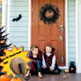 thumbnail image 2 of InsCrazy Fall Wreath, Halloween Hanging Door Wreaths Holiday Decorations Plastic Small Flowers Window PropsHome Decor Window Wall Hangings Beautifully Styled, 2 of 10