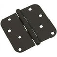 thumbnail image 1 of Door Hinge, 5/8 In. Round Corners, Black, 4 In. - N830-429, 1 of 1