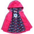 thumbnail image 3 of Toddler Girls Raincoat Waterproof Rain Jacket Pants Suit with Hooded, 3 of 7