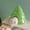 Green, variant on NWOKYZGH Hamster Hideout House Decorative Landscaping, Adorable Christmas Tree Shape Ceramic Hideaway Cave Sleeping Mini Hut for Small Animal, Safe Habitat Cage Accessories