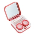 thumbnail image 2 of Unique Bargains 1 Set Contact Lens Case Cartoon Animal Lens Storage Case Rose Red, 2 of 5