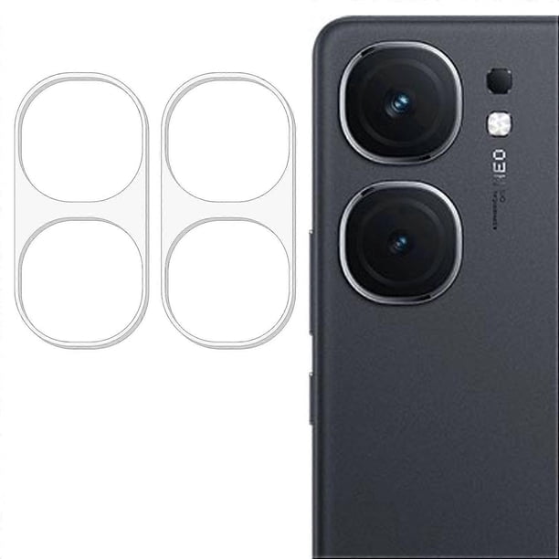 T9T 2Pcs For vivo iQOO Neo9 5G Neo9 Pro 5G Camera Lens Protector u0J Rear Lens Film 3D Arc Edge