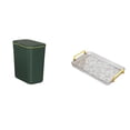 thumbnail image 1 of Cubo De Basura De Cocina Que Ahorra Espacio Y Bandeja Para Mesa De Centro Con Plato De Postre Con Asa Para Inodoro, Sala De Manualidades, Comedor, Dormitorio, Almacenamiento Para Fiestas, 1 of 8